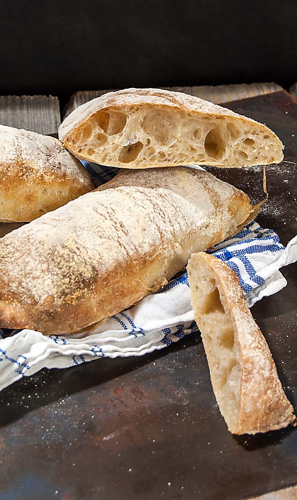 Bake Sourdough Ciabatta Bread - Sourdough&Olives