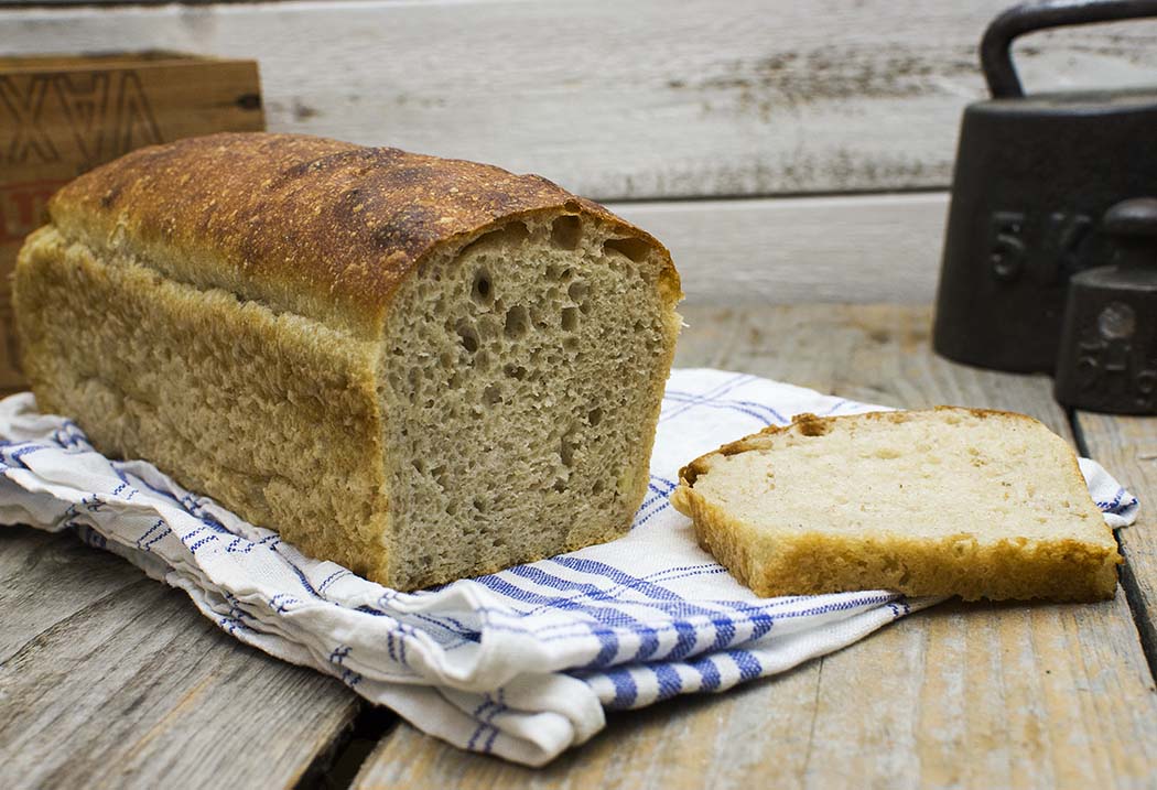 Potato Black Pepper Sourdough Bread